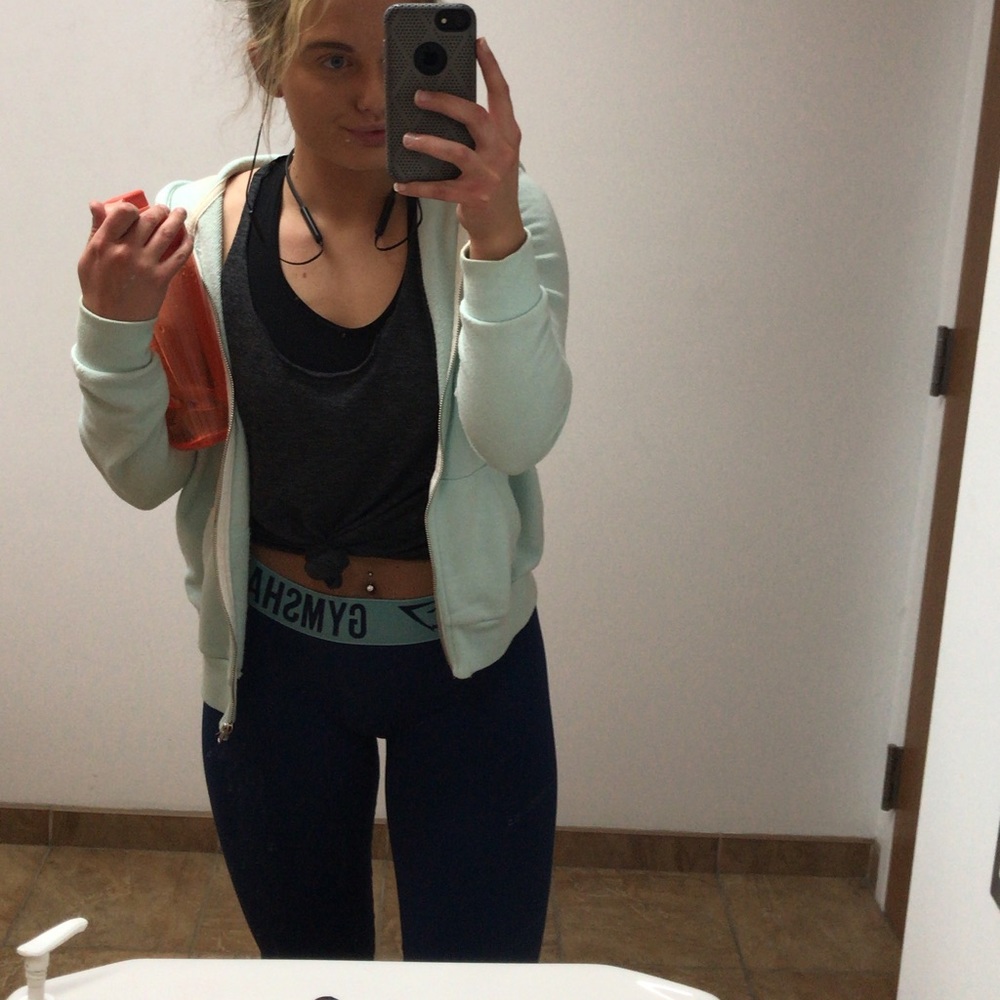 Navy/sapphire blue leggings